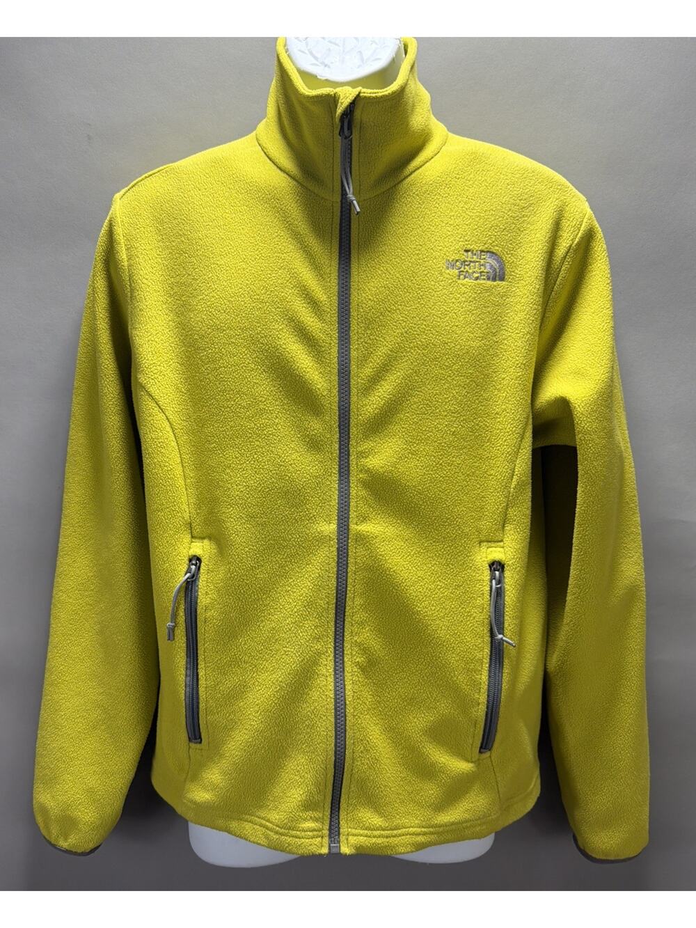 Mens The North Face TNF TKA Glacier 100 Fleece Full Zip Jacket Coat NF